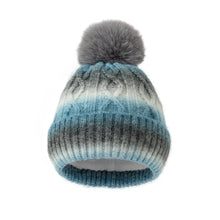 Sterling Aurelia Multicolor Knit Beanie™ with Pompom