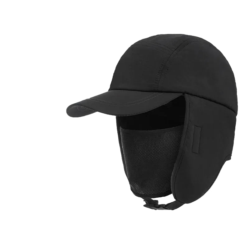 Sterling™ Polar Fleece Earflap Duck Cap With Curved Brim