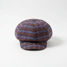 Sterling Huanji Lightweight Octagonal Beret™  With Cloud Check Pattern