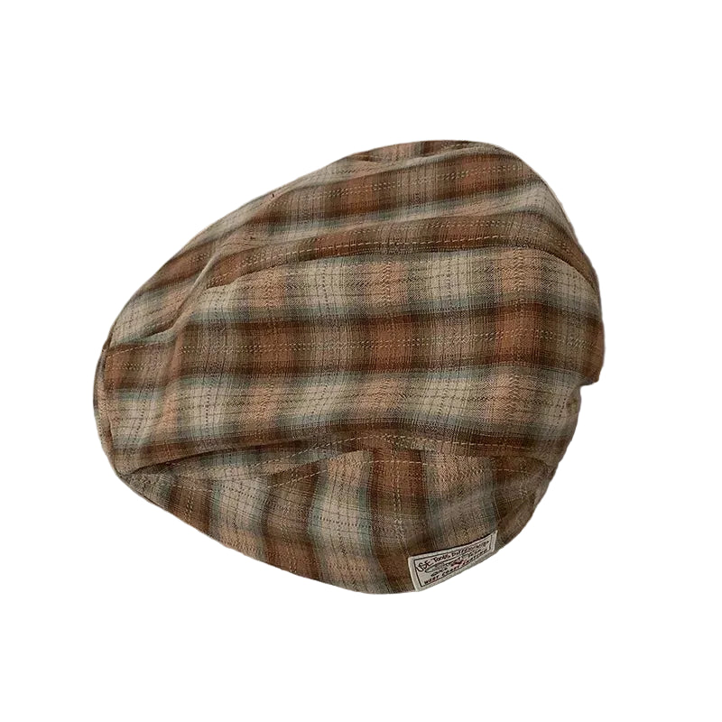 Sterling Adjustable Cotton Denim Newsboy Cap™ Short Brim