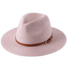Sterling Ivory Coast™ Straw Fedora Buckle Band