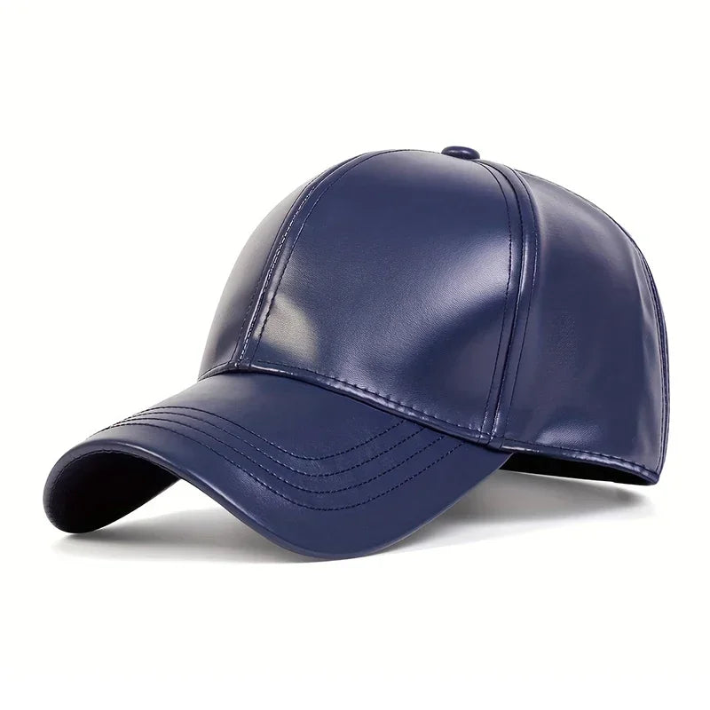Sterling Everyday PU Leather Baseball Cap Adjustable Back
