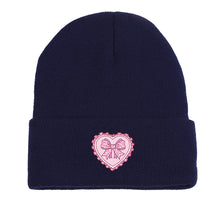 Sterling™ Pink Bow Love Cuffed Beanie