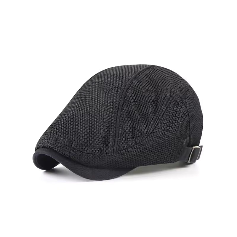 Sterling Elliot Flat Cap™ Textured Mesh Crown