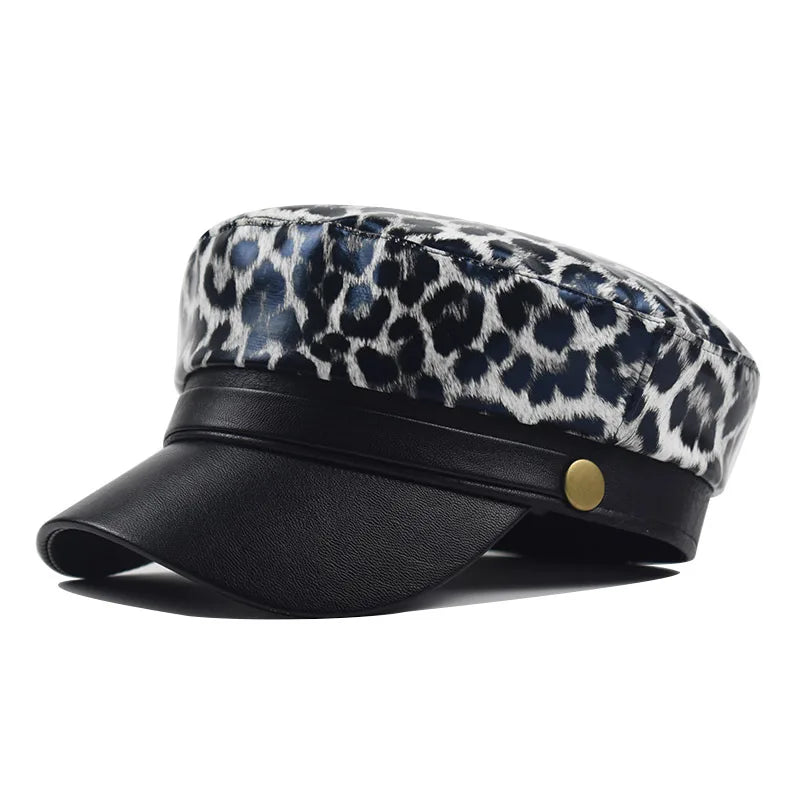 Sterling™ Kids Plush Baseball Cap With Leopard Print