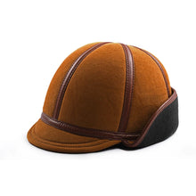 Sterling Winter Bomber Hat™ Warm Sheep Leather Cap With Faux Fur Ear Flaps