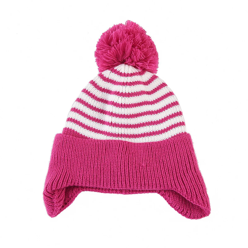 Sterling Elowen Kids Knit™ Earflap Hat with Pompom