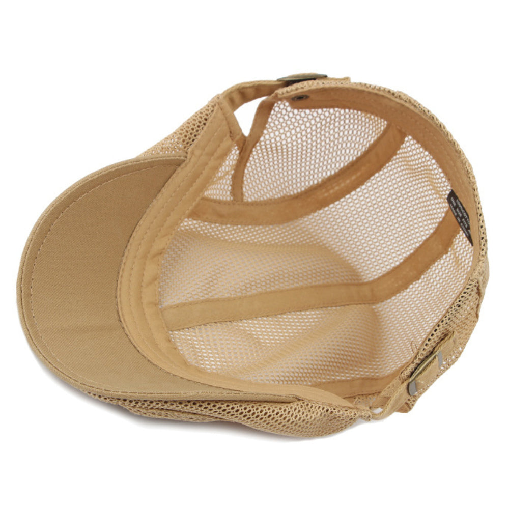 Sterling Brevin Flat Cap™ Breathable Mesh Short Brim