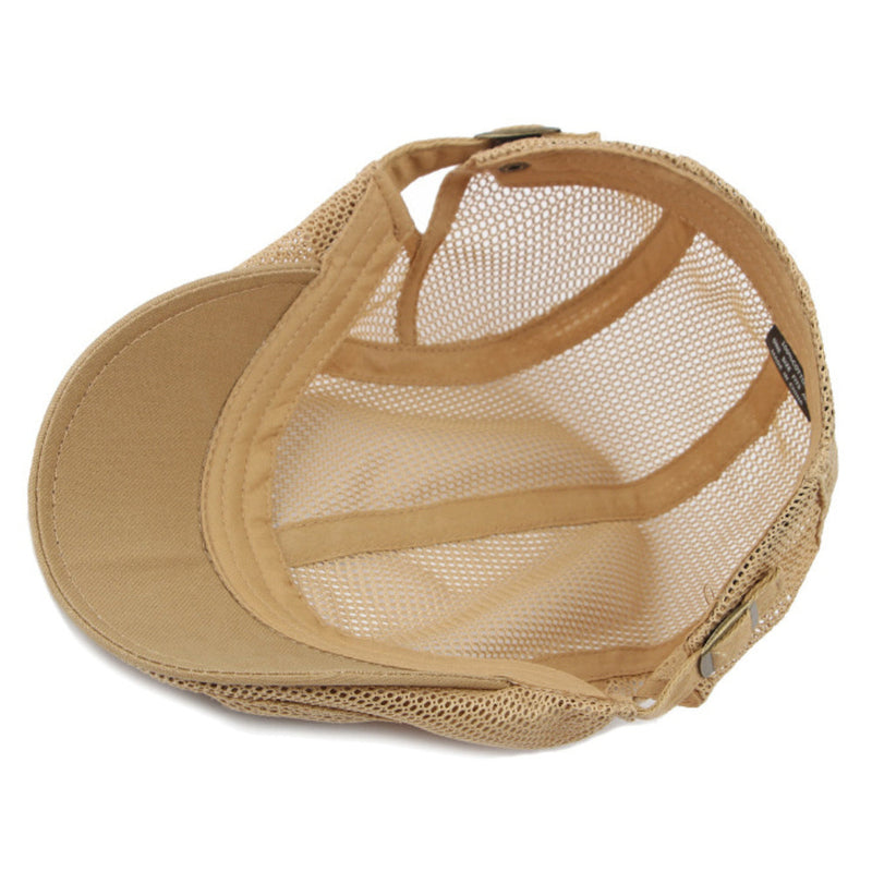 Sterling Brevin Flat Cap™ Breathable Mesh Short Brim