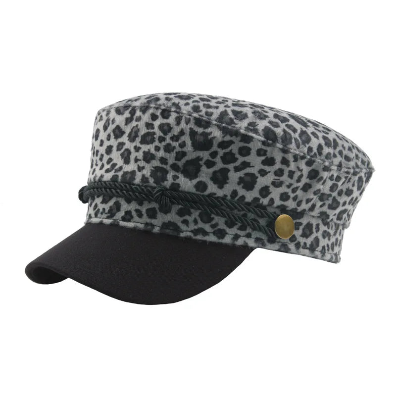 Sterling™ Kids Plush Baseball Cap With Leopard Print