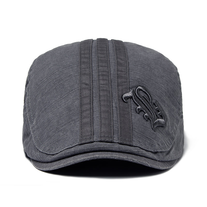 Sterling New Embroidery™ Beret Flat Cotton Adjustable Visor