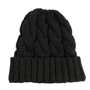 Sterling Women’s Knitted Beanie with Pompom for Winter Style™