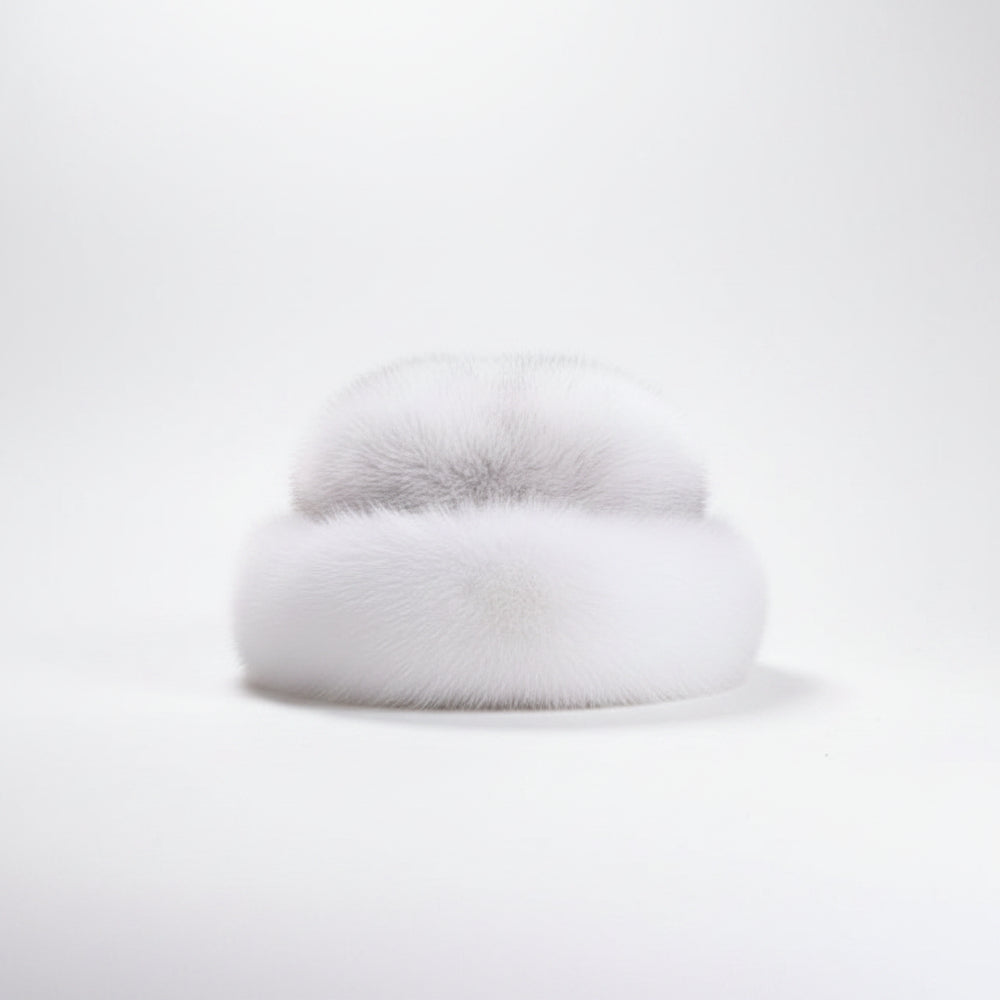 Sterling Norelle Winter Beanie™ - Knitted Mink & Fox Fur
