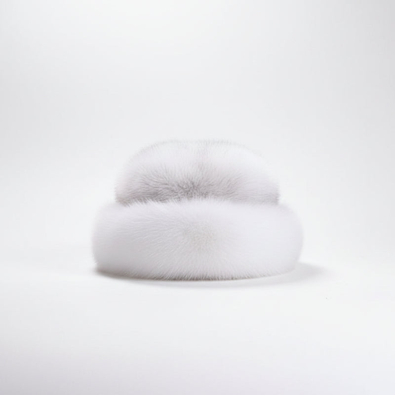 Sterling Norelle Winter Beanie™ - Knitted Mink & Fox Fur
