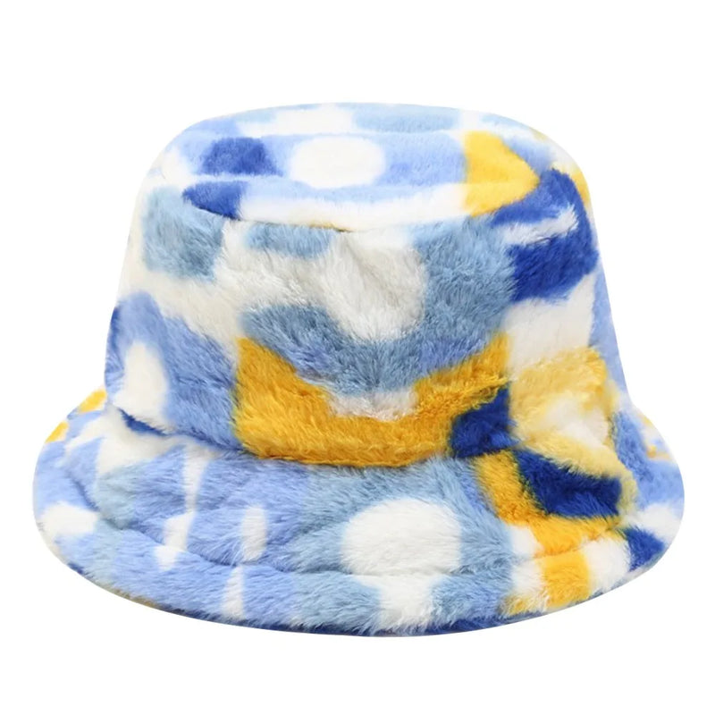 Sterling Outdoor Bucket Hat™  Plush Lamb Wool Style Soft Brim Cap