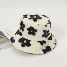 Sterling Mirelle Reversible Corduroy Bucket Hat™  With Cow Print Fleece