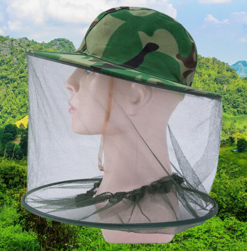 Sterling Bug Shield Sun Cover Camping Hat™ Wide Brim Mesh Guard