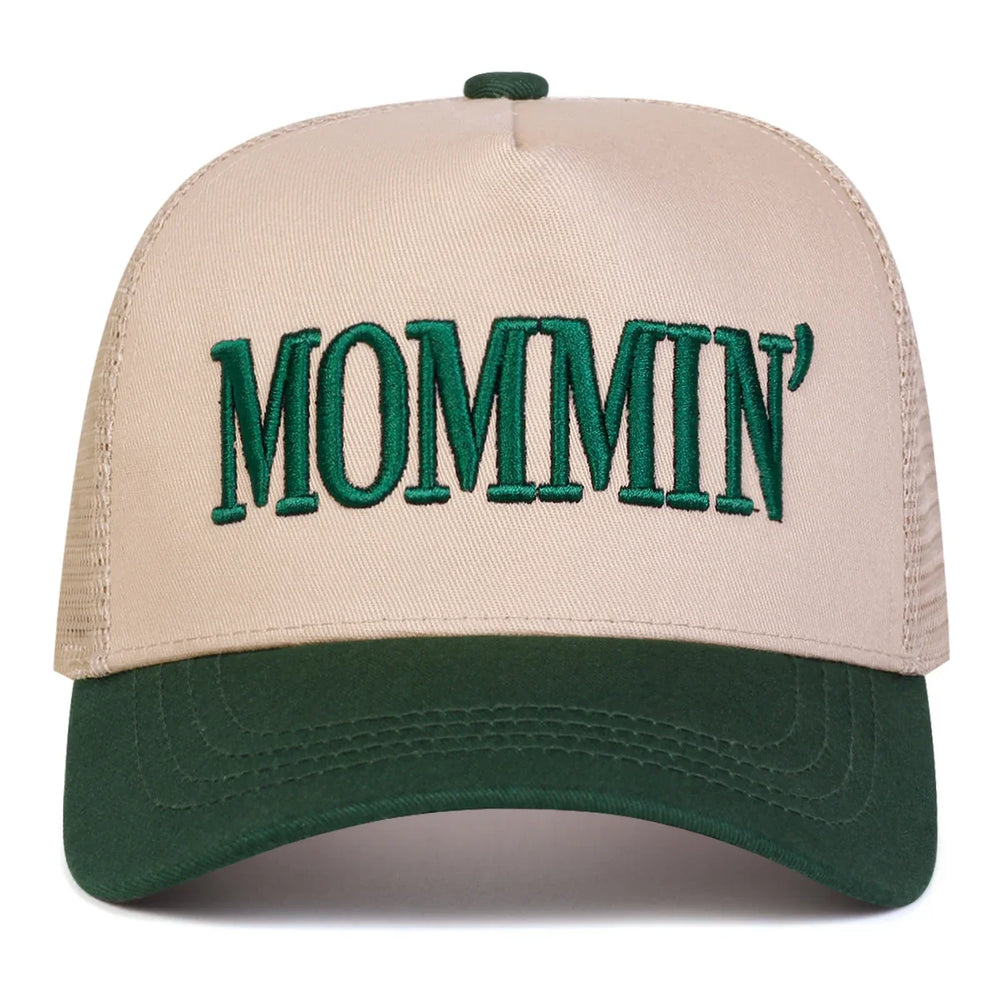 Sterling MOMMIN™ Mesh Baseball Cap Embroidered Letter Detail