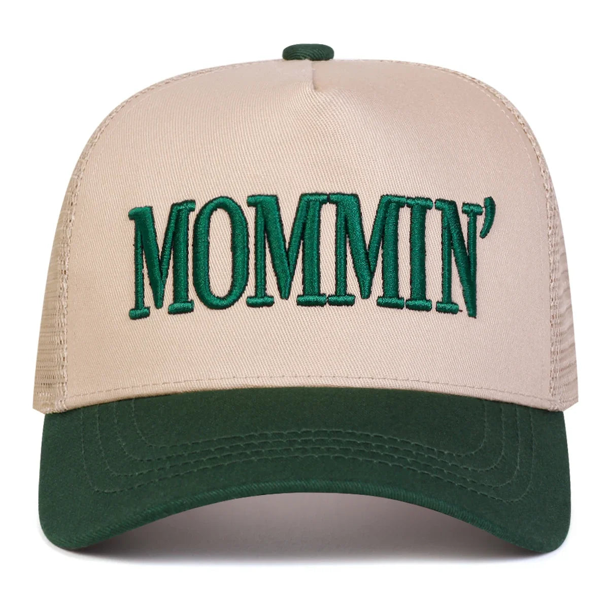 Sterling MOMMIN™ Mesh Baseball Cap Embroidered Letter Detail