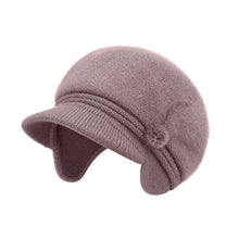 Sterling Winter Hat™ Set Curved Brim Lined Beanie Flower Detail Neck Warmer