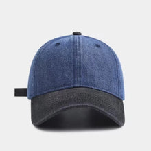 Sterling Riverton Baseball Cap™ Three Panel Cotton Color Block Letter Detail