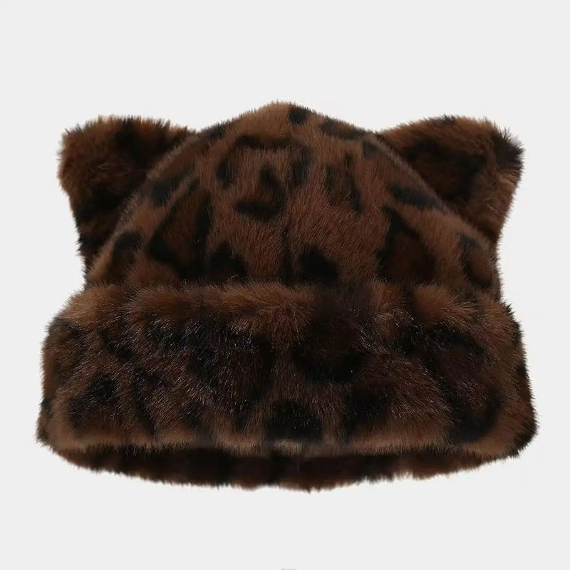 Sterling Fluffy Fur Faux Fur Winter Hat™  With Cat Ears