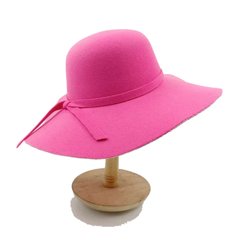 Sterling Wide Brim Fedora Hat™ Elegant Allure Felt Band