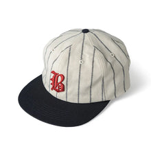 Sterling™ Heritage Stripe Baseball Cap Yarn Dyed Two Tone Panels