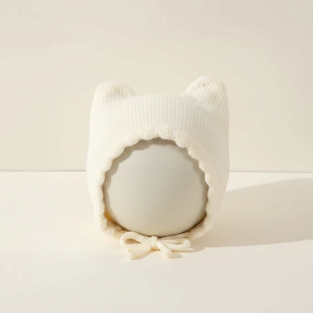 Sterling Solvi Baby Woolen Knit Hat™ with Ear Coverage