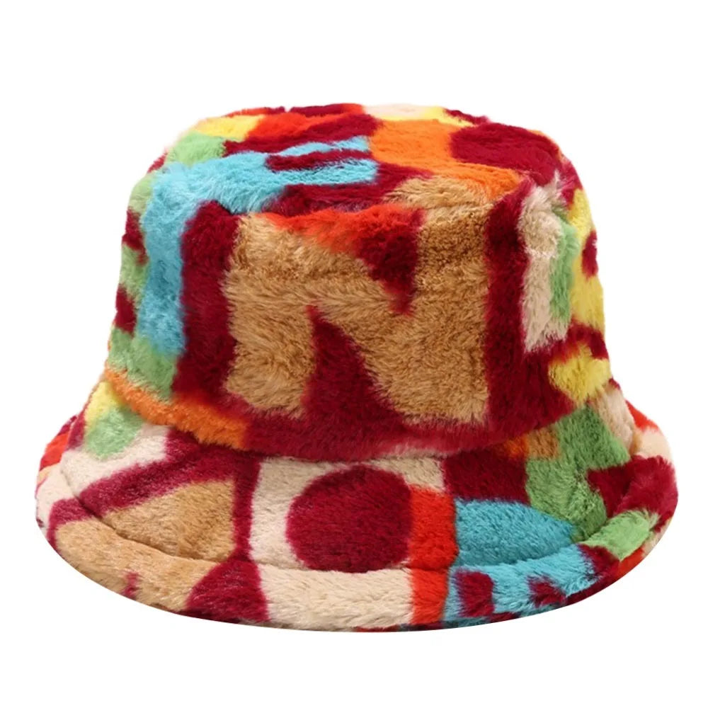 Sterling Outdoor Bucket Hat™  Plush Lamb Wool Style Soft Brim Cap