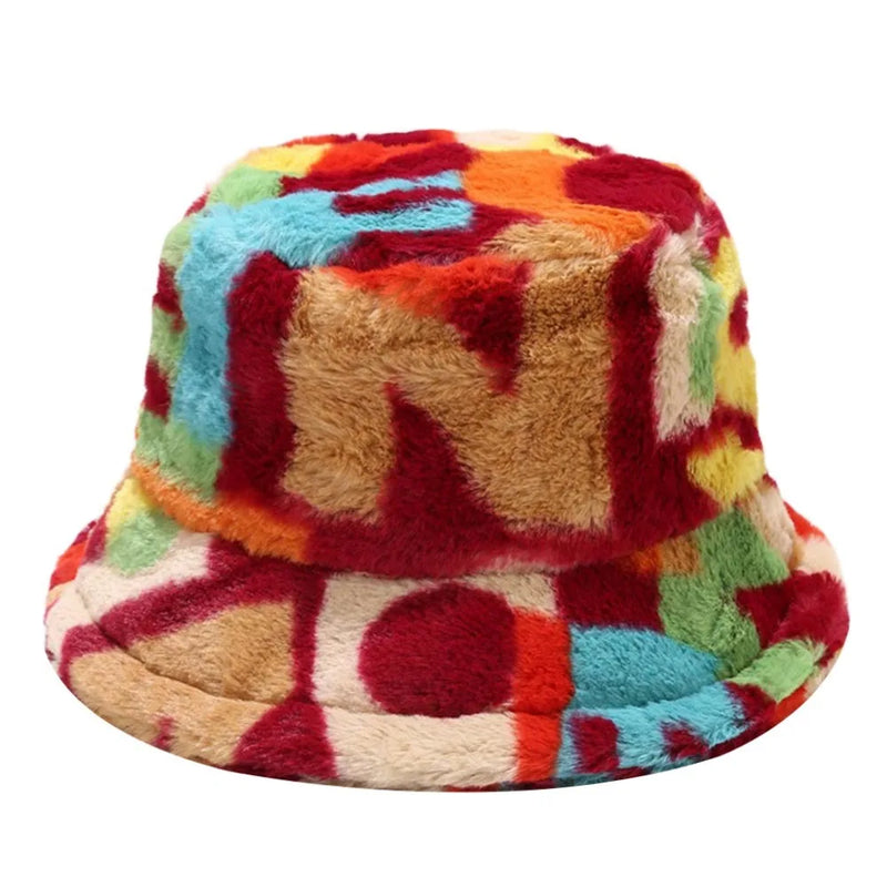 Sterling Outdoor Bucket Hat™  Plush Lamb Wool Style Soft Brim Cap