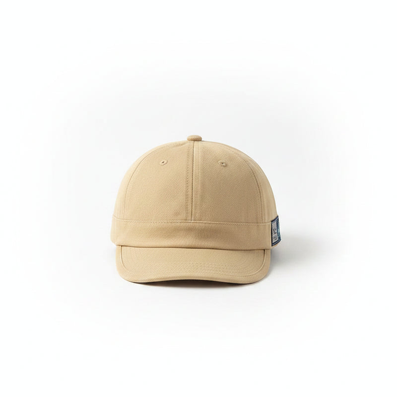 Sterling™ Alder Cotton Short Brim Baseball Cap With Adjustable Back Buckle