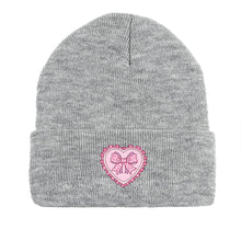 Sterling™ Pink Bow Love Cuffed Beanie