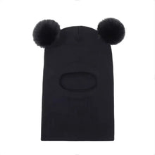 Sterling™ Double Pom Knit Balaclava Hood