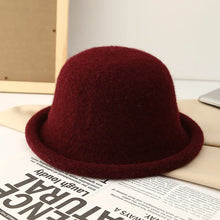 Sterling Elowen Wool Knit Topper Hat™  With Rolled Brim