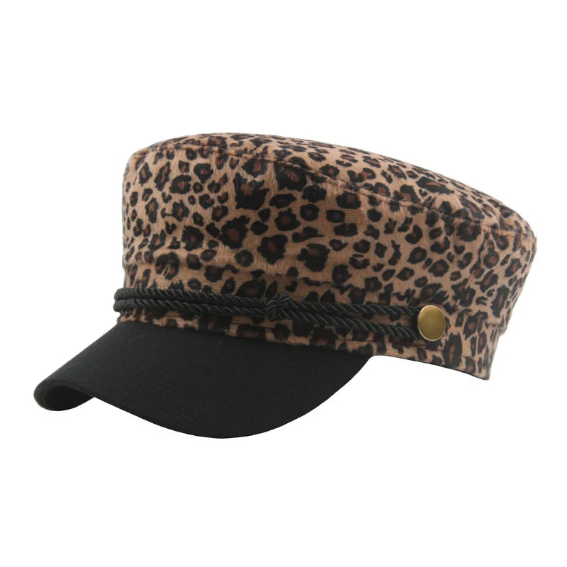 Sterling™ Kids Plush Baseball Cap With Leopard Print