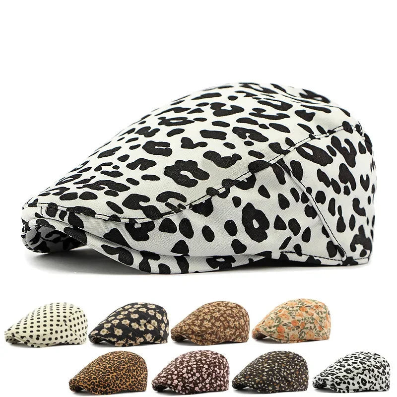 Sterling Corduroy Print Newsboy Cap™ Flat Peaked Corduroy Visor