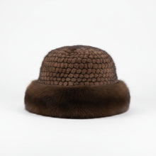 Sterling Norelle Winter Beanie™ - Knitted Mink & Fox Fur