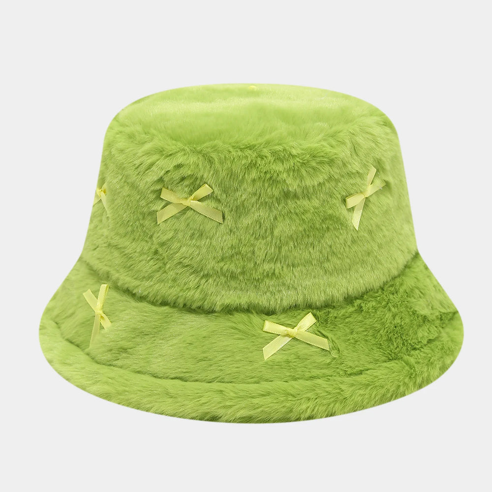 Sterling Seren Plush Bucket Hat™ With Side Bow