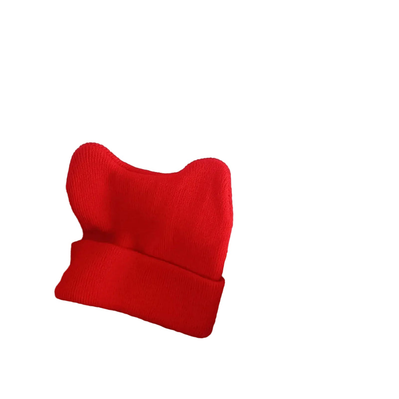 Sterling™ Baby Knit Beanie with Ribbed Design & Bear Ears
