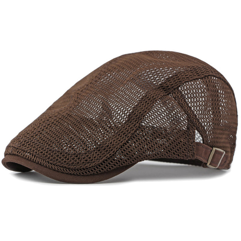 Sterling Brevin Flat Cap™ Breathable Mesh Short Brim