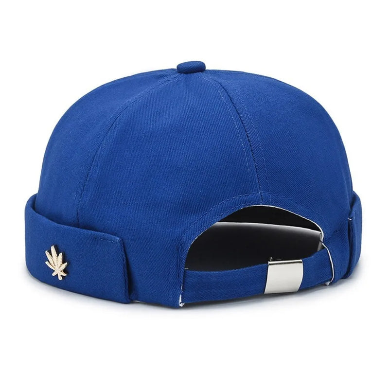 Sterling Metal Maple Leaf Curved Brim Cap™ Fabric Adjustable