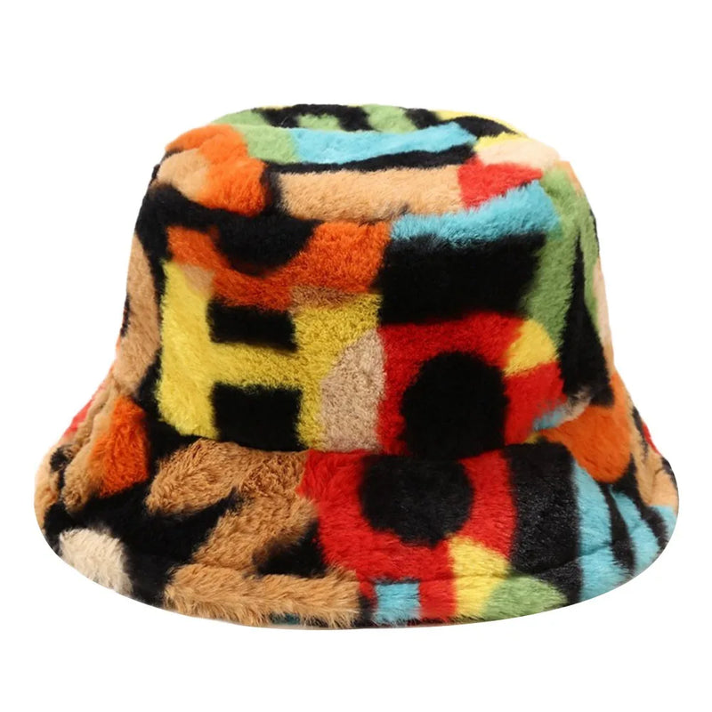 Sterling Outdoor Bucket Hat™  Plush Lamb Wool Style Soft Brim Cap