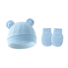 Sterling™ Newborn Bow Beanie and Mittens Set