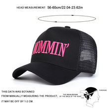 Sterling MOMMIN™ Mesh Baseball Cap Embroidered Letter Detail