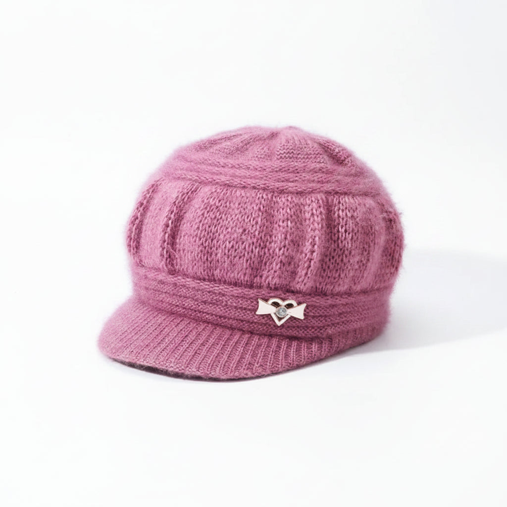 Sterling™ Maren Knitted Wool Winter Hat With Soft Ear Coverage