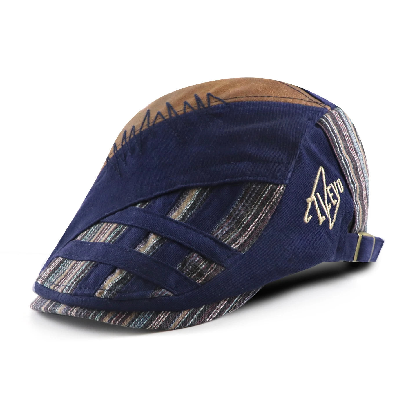 Sterling Striped Duckbill™ Visor Hat Cotton Blend Cap