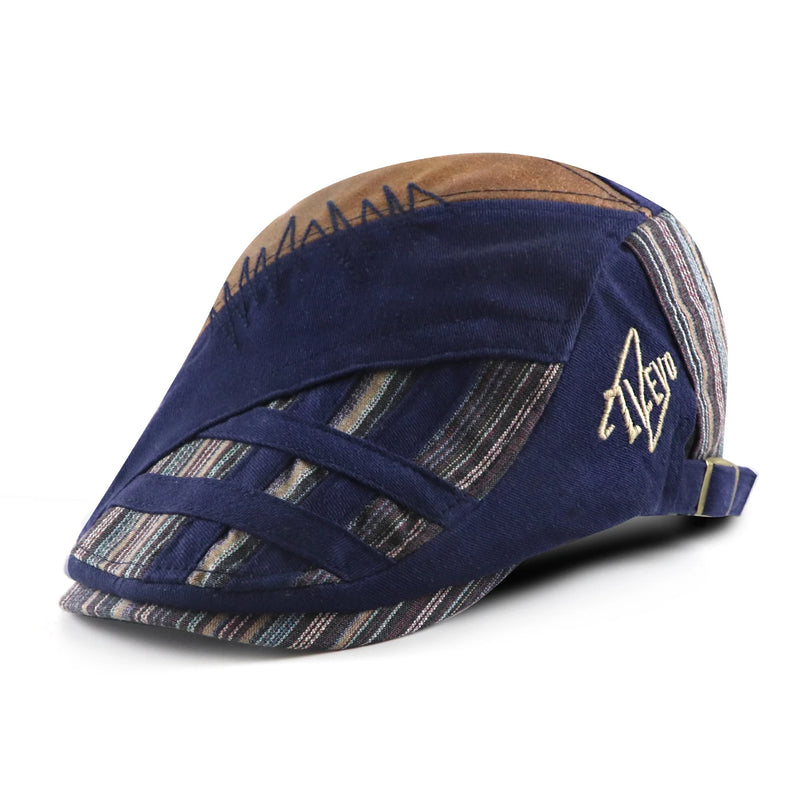 Sterling Striped Duckbill™ Visor Hat Cotton Blend Cap