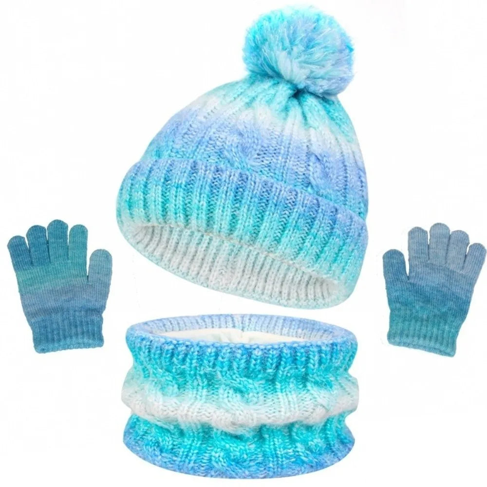 Sterling™ Nivali Toddler Winter Knit Set with Pom Pom Hat