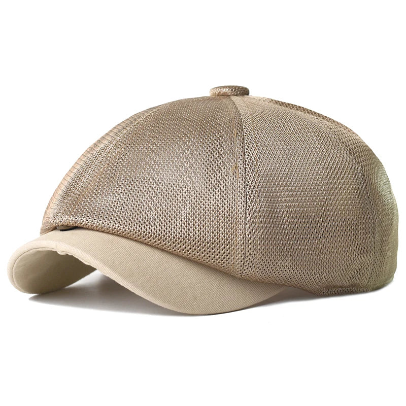 Sterling Summer Mesh Newsboy™ Octagonal Mesh Airflow Cap